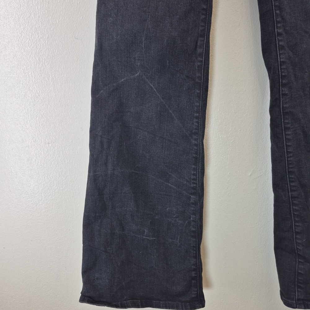 Madewell Flare Jeans Womens 27 High-Rise Stretch Black Denim - Picture 9 of 9